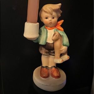 Goebel Hummel West Germany Boy with Toy Horse Advent Candle Figurine